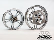 Enforcer Sport Chrome Wheels with front discs