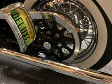 relocated plate - Kuryakyn