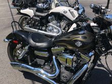 close up dyna vrod softtail