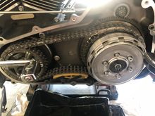 Comp, Tensioners, Chain, and Gears are all looking good. Last time it was opened the dealer was putting in The SE Compensator under warranty.  