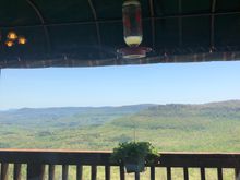 View from the balcony 