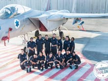 The 106th ("Tip of the Spear") Squadron's Technical Department would like to wish you a Shabbat Shalom!