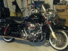 tour pack and crash bar bags added plus a few goodies and stage 1