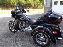 All cleaned up for the Bike show in Clarion Fall Festival of Leaves