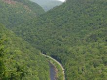 Not rocky but it is a long way down