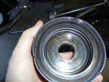 A little wear at the contact area