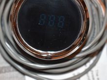 Dent on the bottom of the gauge