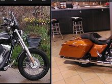 From a Dyna to a Street Glide.