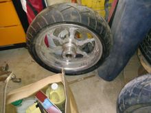 Wheel 1:  would powder coat it black 