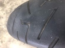 Front Tire wear bar