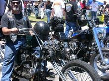 At the Hollister Independence Rally, July, 2005