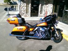 2015 H-D Ultra Limited, the day I took delivery.