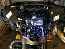 Harley boom stage 3 for front fairing in progress.