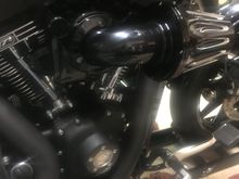 Next I reinstalled the air cleaner with the 3 Allen heads.