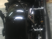 Bags off. I also use washers on each side of the bag cause my cheapo Viking bags are wasted, and it's too much of a pain in the ass to get them to warranty them.