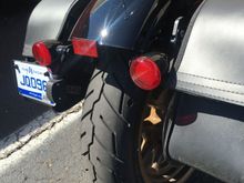 Built this when I had my street bob. I like the side mount plate though but that's just me