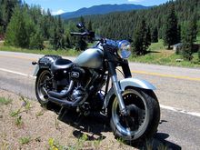 Somewhere near Bishop Castle in Colorado.