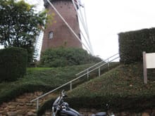 A windmill I found on the way back in Oirsbeek, NL.