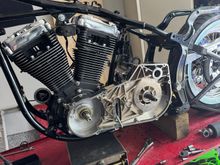 Inner primary on to line up the motor and trans