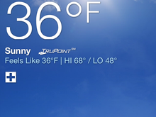 Kind of cool in the mornings there this time of the year.