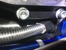 RAN IT RIGHT INSIDE, AGAIN WENT A SIZE SMALLER, GAMBLED ON THAT, WORKED OUT PERFECT...SO DAMM CLEAN!!!!