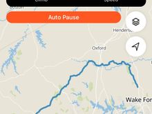 the ride out to Haw River