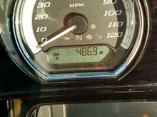 Yesterday's mileage. My two day total: 1022.8.