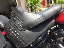 stock seat on Ultimate seat for size comparison