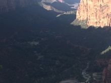 From the top of Angels Landing
