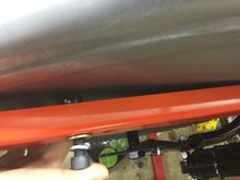 See where the bolt hole hits in relation to hole?