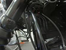 The connectors back in place