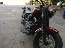 First day with the new bike