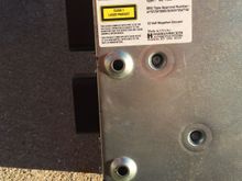 HK 2013 Street Glide stereo rear label