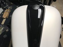 Smooth dash panel with flush mount cap