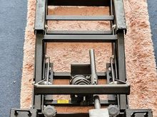 The lift has never been used and stored inside the garage.