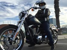 You can see she is not completely flat foot, but good enough.