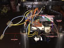 Here's my Harley's wire nest!