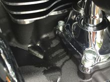 I replaced the tappet block gasket