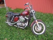'Before' 
The way it was when my father last rode it.