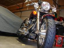 My 98 Fatboy before/after crash