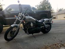 New 21" front both front and rear powder coated flat black