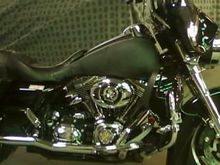 Our first tank made for  my 2008 flhx bike next will be dash Thinking about shaving the dash down not sure yet.
