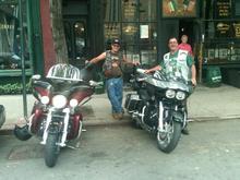 ending a road trip with my buddy @ McSorley's ale house in NYC.