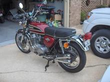 Don's CB750K6 December 2007