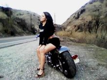 Carbon Canyon, Ca. when she was still raw steel.