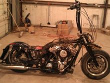 Exotic Customs 5" drop air ride system