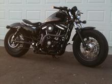 Summer 2010. New Seat installed. H-d Springer seat.
