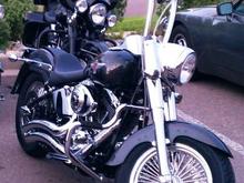 17" Carlini Pist apes and headlight nacelle