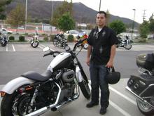 At the temecula quaid Dealer the day I picked up the nightster.