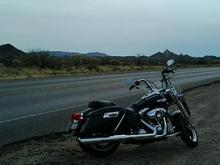 In between highways in AZ.
